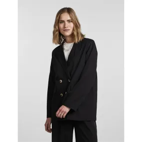 Blazer classique loose fit col italien noir | 3 Suisses
