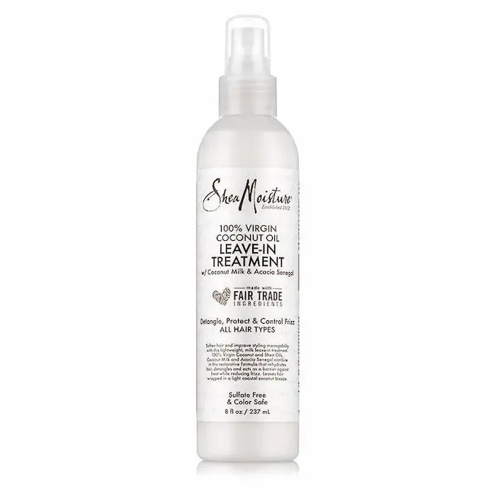 Leave-In Après-Shampooing Spray - Shea Moisture 100% Virgin Coconut Oil